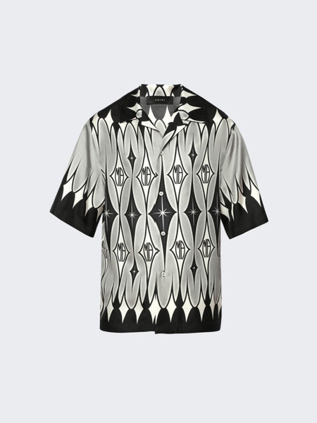 AM.IRI Arygle Printed Short Sleeve Shirt