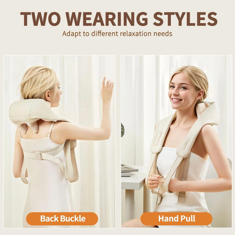 iRest Shiatsu Neck and Shoulder Massager Pillow with Heat