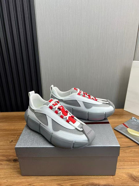 PRAD.A AUTHENTIC LEATHER QUALITY SNEAKERS