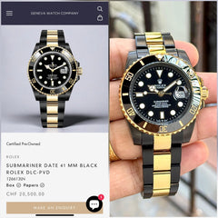 ROLE.X SUBMARINER DATE 41MM