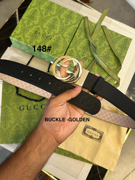 Gucc.i Pure Leather Belt