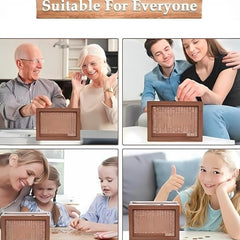 Wooden Money Saving Box (₹100,000 INR Capacity)