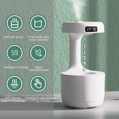 Anti-Gravity Water Drop Humidifier