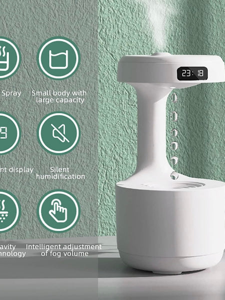 Anti-Gravity Water Drop Humidifier
