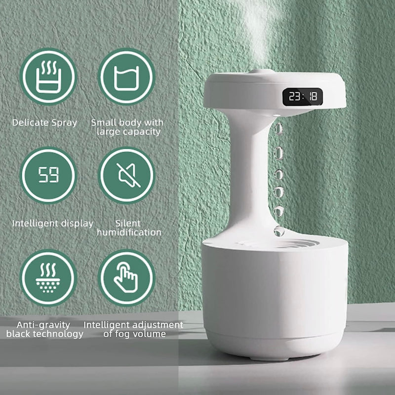 Anti-Gravity Water Drop Humidifier