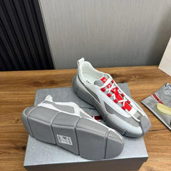 PRAD.A AUTHENTIC LEATHER QUALITY SNEAKERS