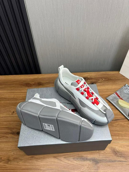 PRAD.A AUTHENTIC LEATHER QUALITY SNEAKERS