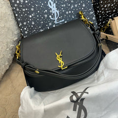 YSL VOLTAIRE LEATHER SHOULDER BAG