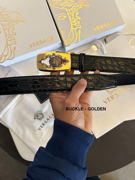 Versac.e Pure Leather Belt