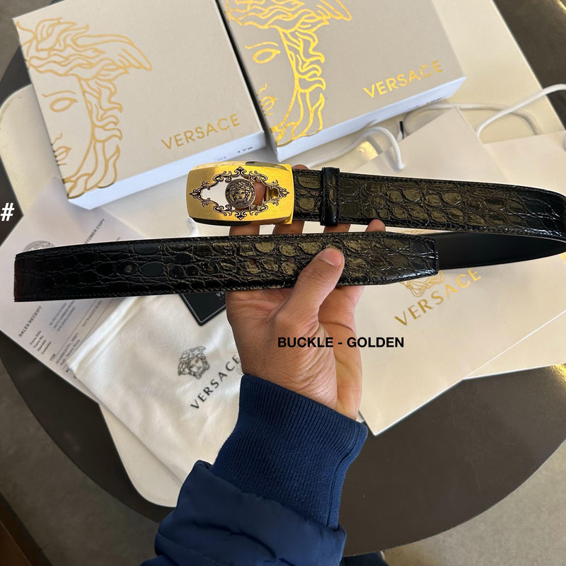 Versac.e Pure Leather Belt