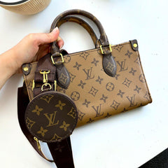 LOUI.S VUITTO.N ON THE GO EAST WEST BAG