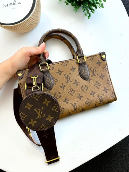 LOUI.S VUITTO.N ON THE GO EAST WEST BAG