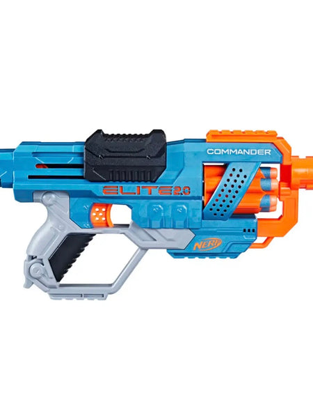 Nerf Hasbro Gaming Nerf Elite 2.0 Commander
RD-6 Dart Blaster Non Toxic (Blue, Orange)