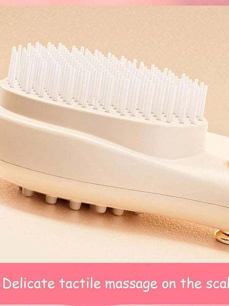Scalp Massage Comb with Retractable Bristle