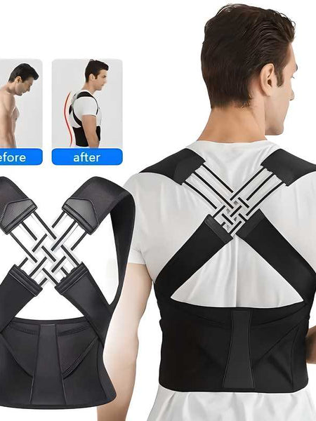 Adjustable Back Posture Corrector/ Slouching Relieve Pain Belt Women Men