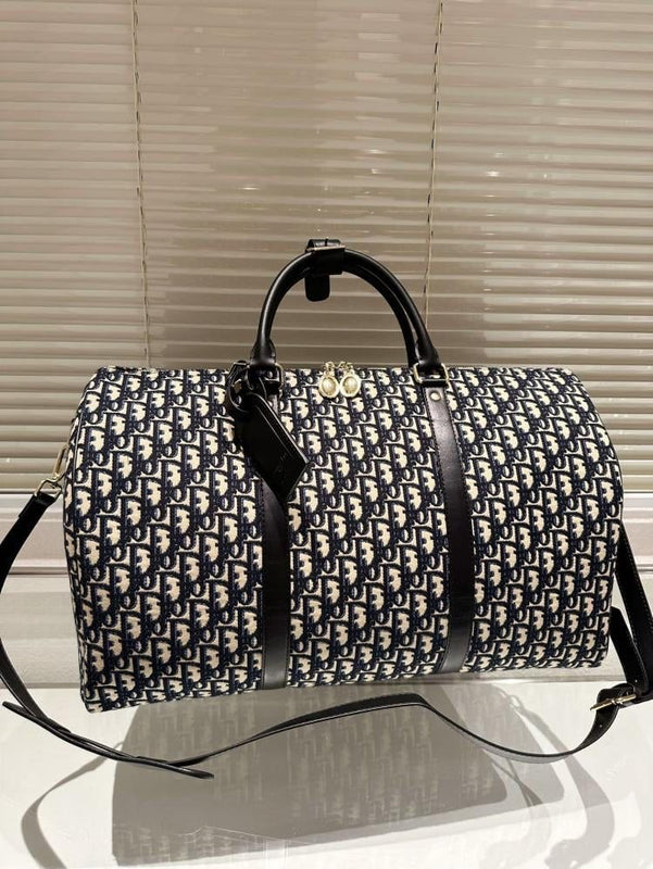 Dio.r Oblique Jacquard Duffle Bag