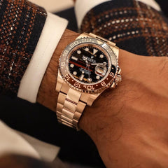 Role.x GMT Master Oyster 40MM Everose Gold (Automatic)