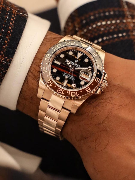 Role.x GMT Master Oyster 40MM Everose Gold (Automatic)
