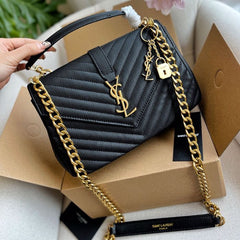 YVE.S SAIN.T LAUREN.T LEATHER BAG