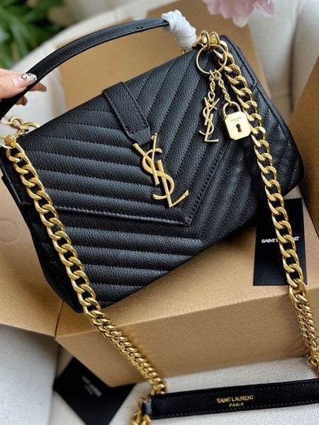 YVE.S SAIN.T LAUREN.T LEATHER BAG