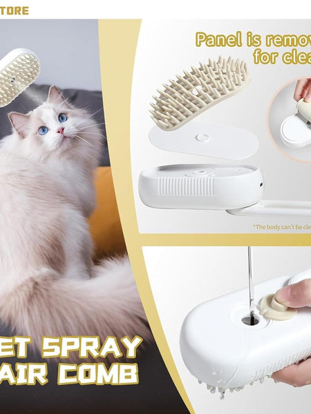 Steam Brush for Dog/Cat