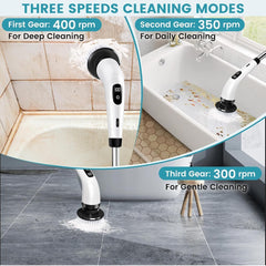 Electric Spin Scrubber – Effortless Deep Cleaning