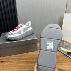 PRAD.A AUTHENTIC LEATHER QUALITY SNEAKERS