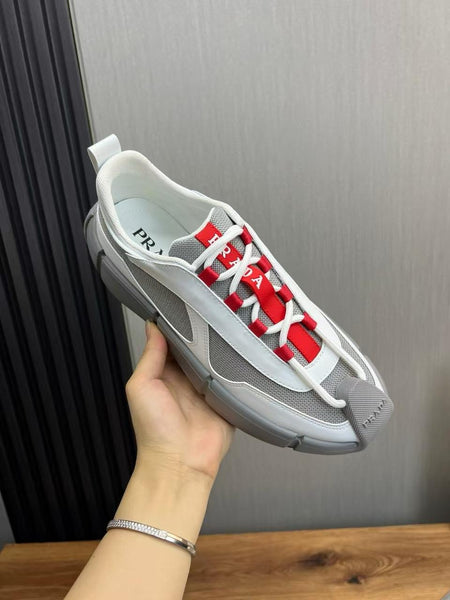 PRAD.A AUTHENTIC LEATHER QUALITY SNEAKERS