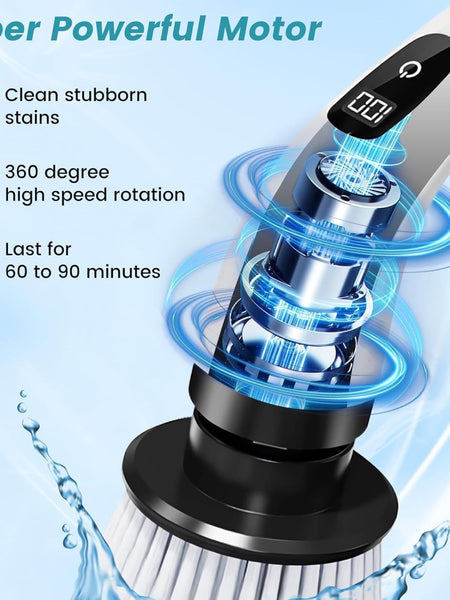 Electric Spin Scrubber – Effortless Deep Cleaning