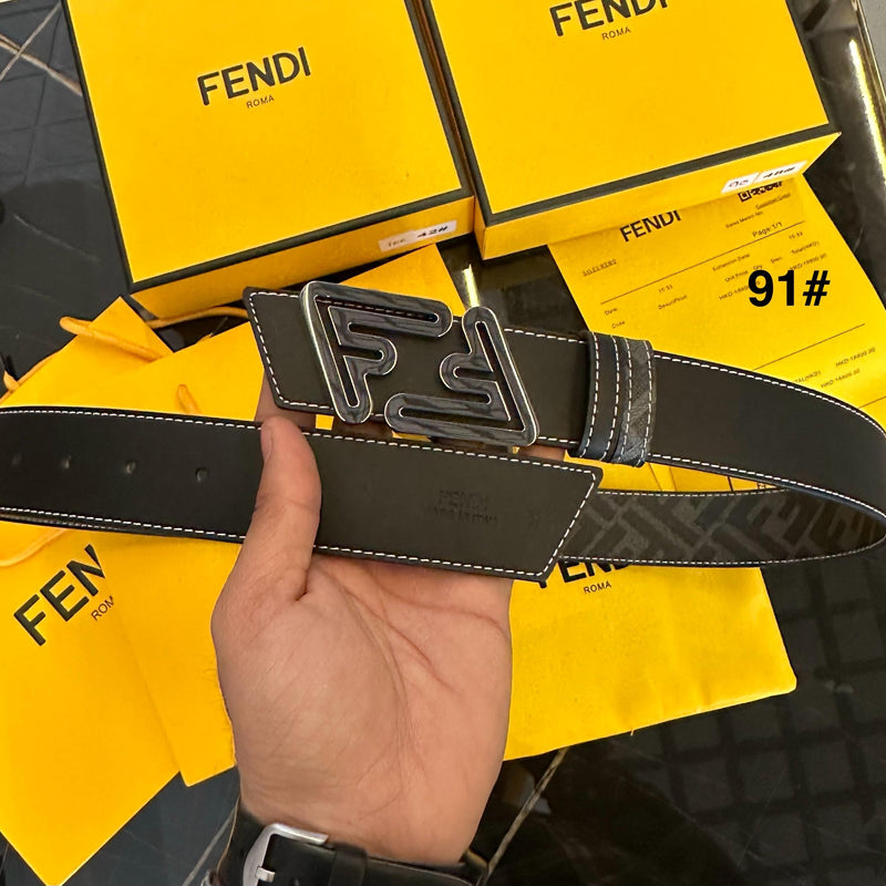 Fend.i Pure Leather Belt