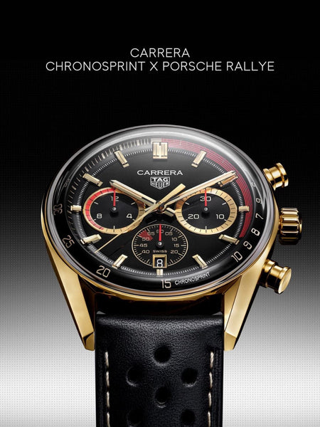 Tag Heue.r - Carrera X Porsche Black Gold