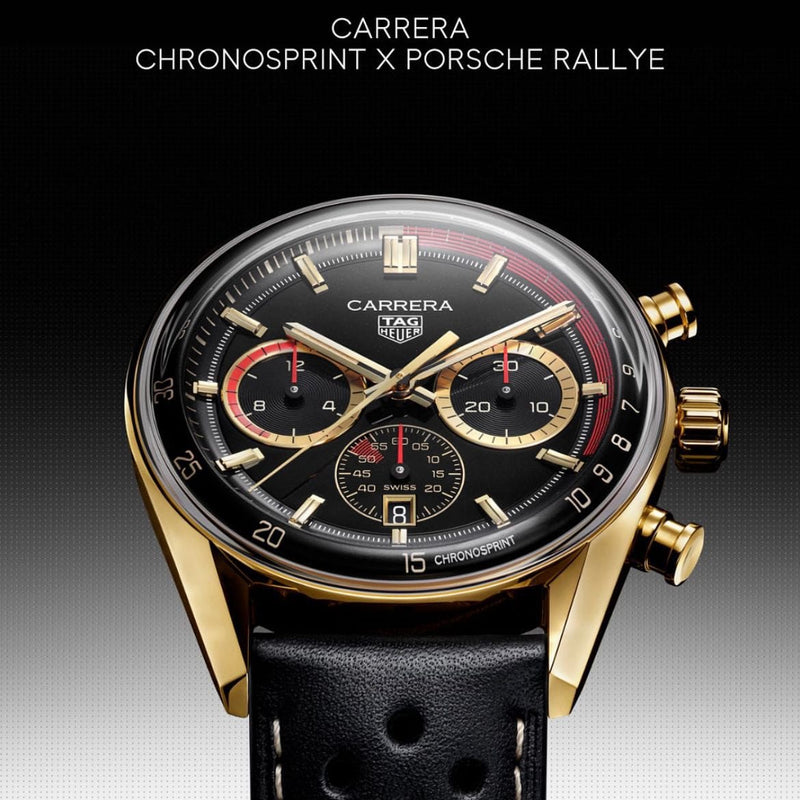 Tag Heue.r - Carrera X Porsche Black Gold