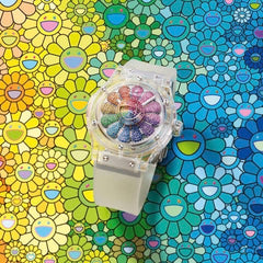 HUBL0T TAKASHI MURAKAMI SAPPHIRE RAINBOW 507.JX.0800.RT.TAK21
