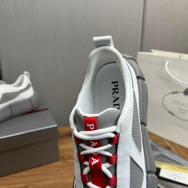 PRAD.A AUTHENTIC LEATHER QUALITY SNEAKERS