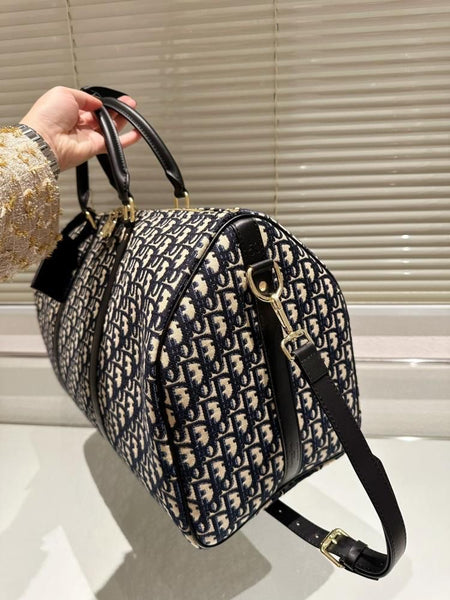 Dio.r Oblique Jacquard Duffle Bag