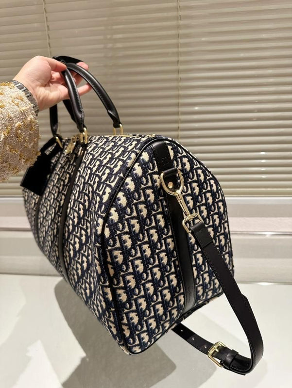 Dio.r Oblique Jacquard Duffle Bag
