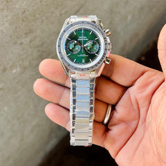 Omeg.a - Speed.master Green Dial