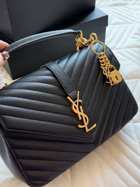 YVE.S SAIN.T LAUREN.T LEATHER BAG