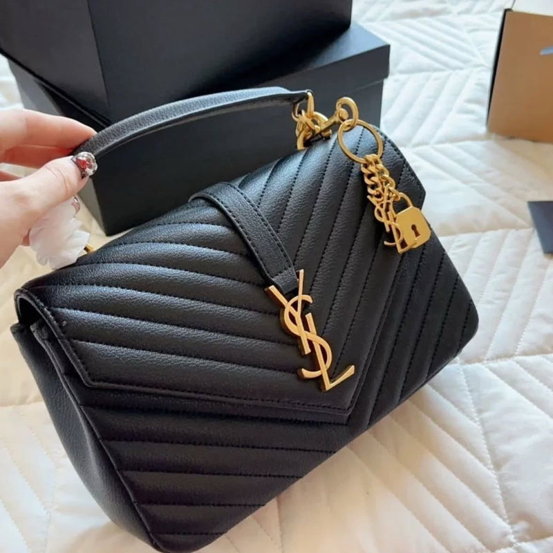 YVE.S SAIN.T LAUREN.T LEATHER BAG