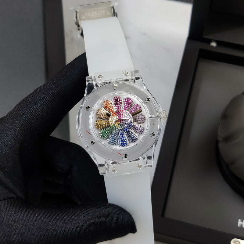HUBL0T TAKASHI MURAKAMI SAPPHIRE RAINBOW 507.JX.0800.RT.TAK21
