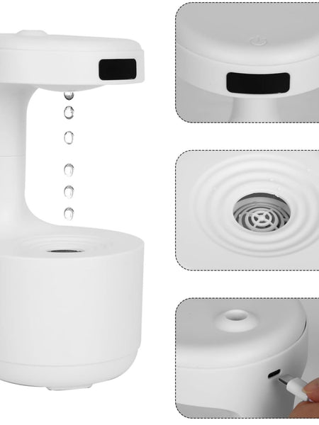 Anti-Gravity Water Drop Humidifier