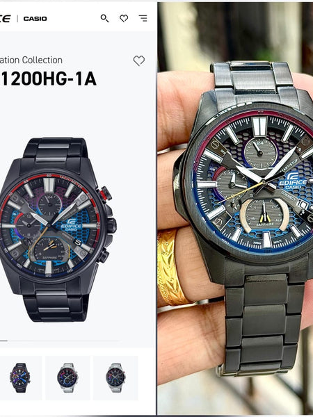 Cas.io Edif.ice - Heat Gradation Chronograph