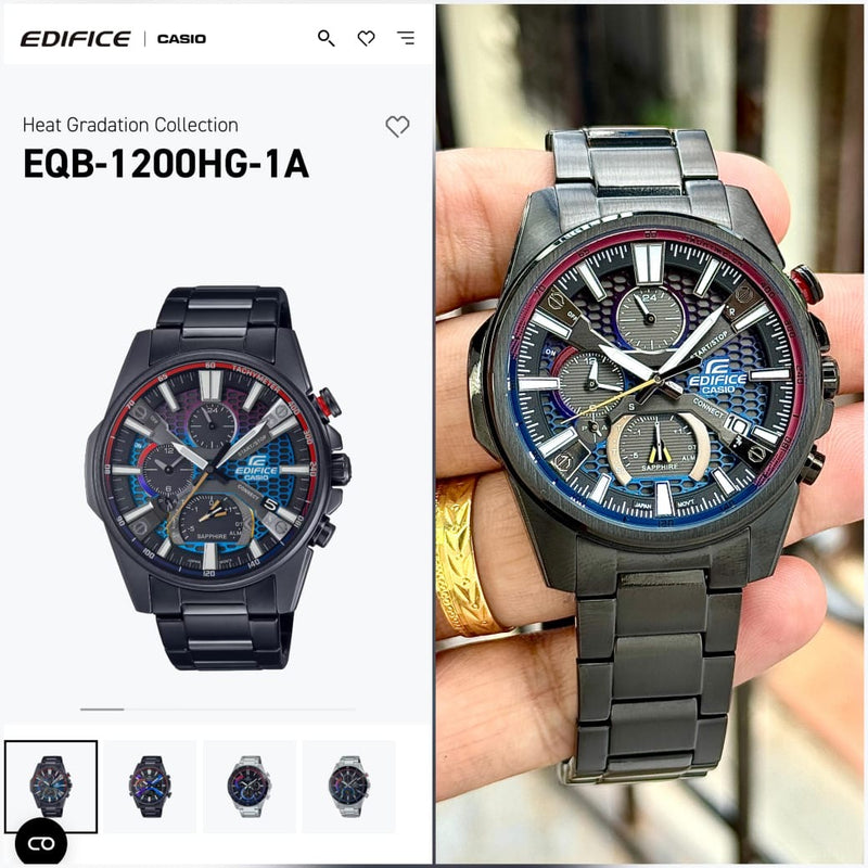 Cas.io Edif.ice - Heat Gradation Chronograph