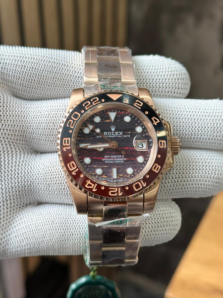 Role.x GMT Master Oyster 40MM Everose Gold (Automatic)