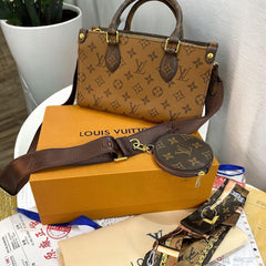 LOUI.S VUITTO.N ON THE GO EAST WEST BAG