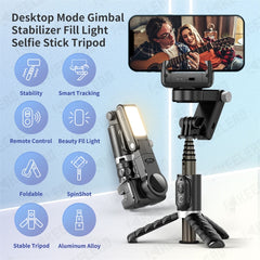 Q18 Mobile Phone Gimbal Selfi Stick