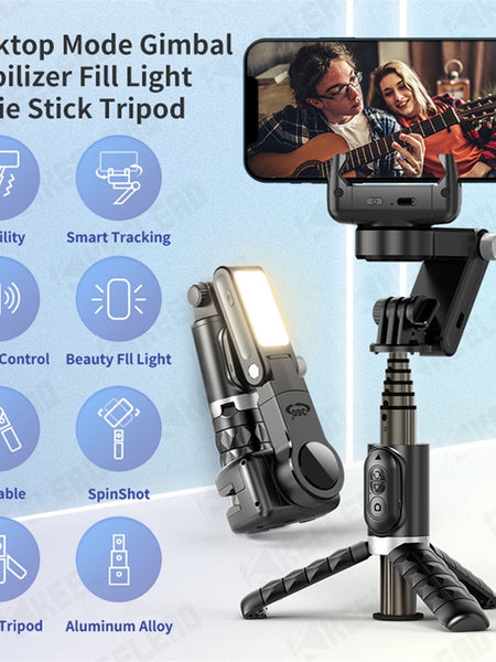 Q18 Mobile Phone Gimbal Selfi Stick
