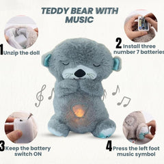 🧸 LullaBear – Musical Cuddle Buddy