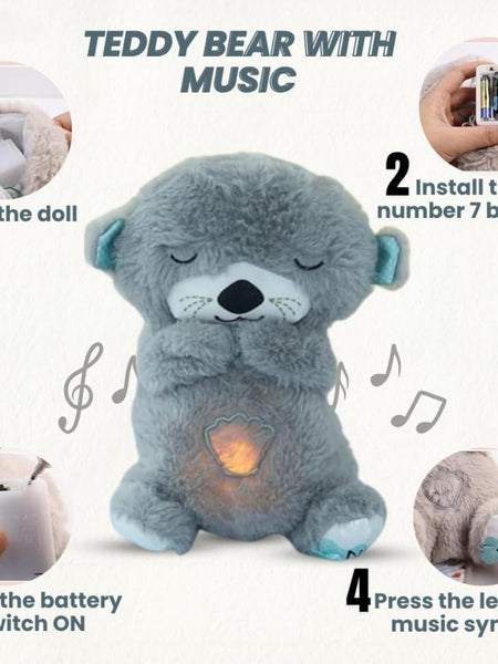 🧸 LullaBear – Musical Cuddle Buddy