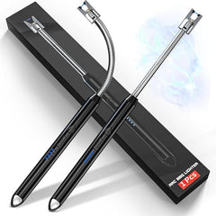 Premium Plasma Arc Lighter – Windproof, USB Rechargeable, Dual Arc Flameless Electric Lighter
